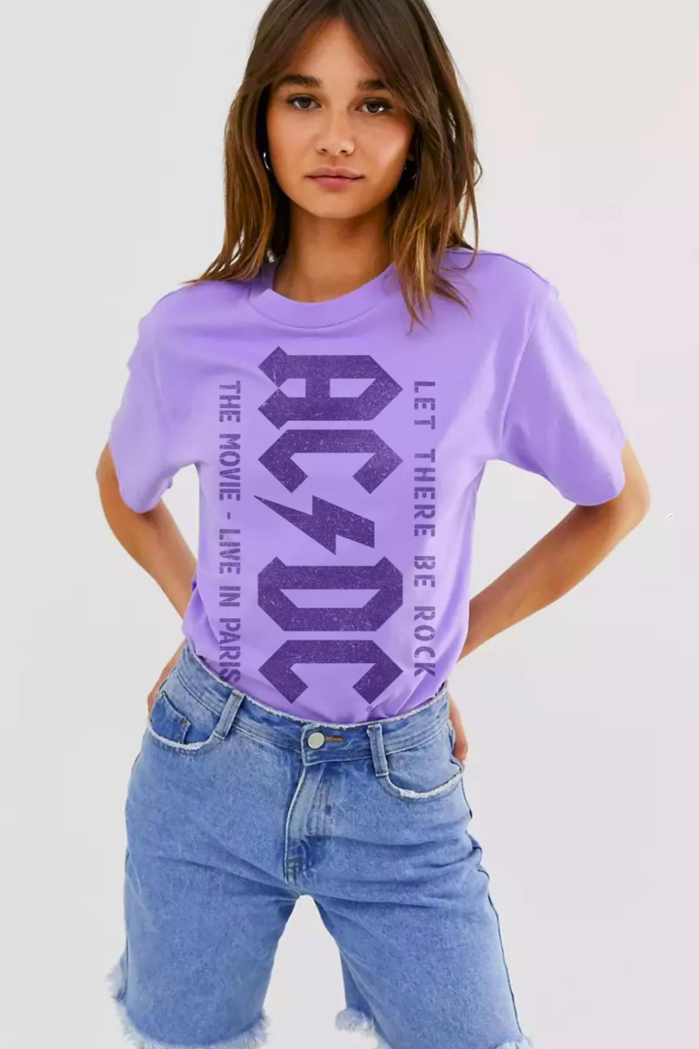 ACDC Lavender T-Shirt