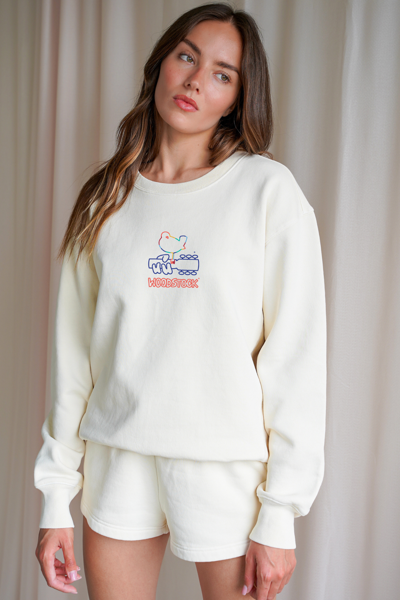 Off White Woodstock Crewneck