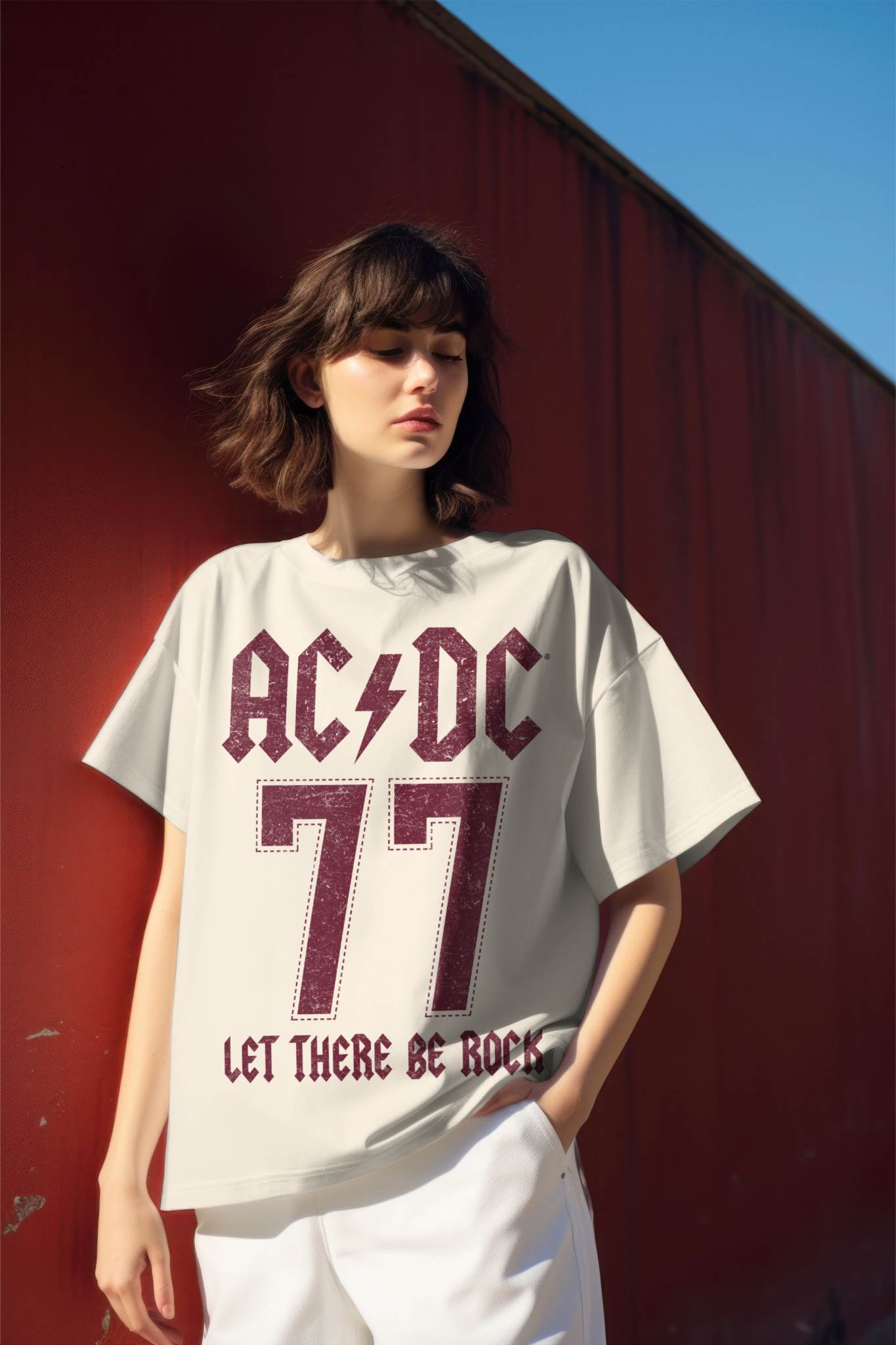 ACDC Off White T-Shirt