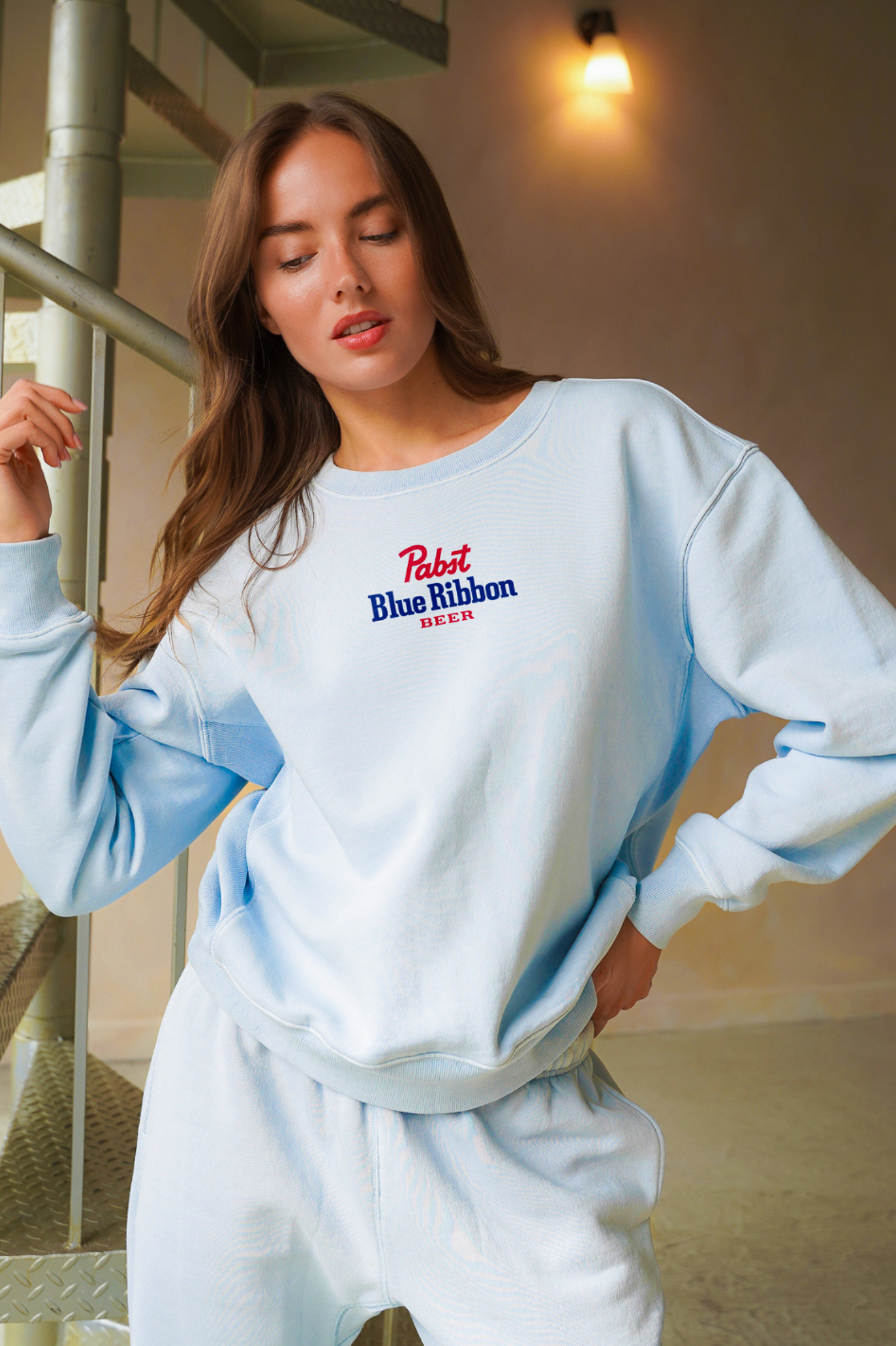 Pabst Blue Ribbon Crewneck
