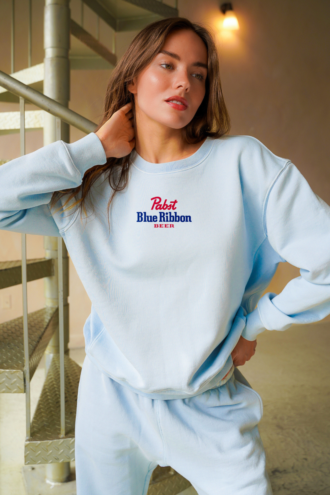 Pabst Blue Ribbon Crewneck