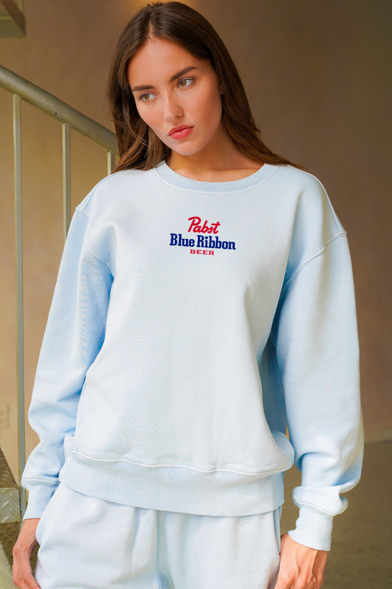 Pabst Blue Ribbon Crewneck